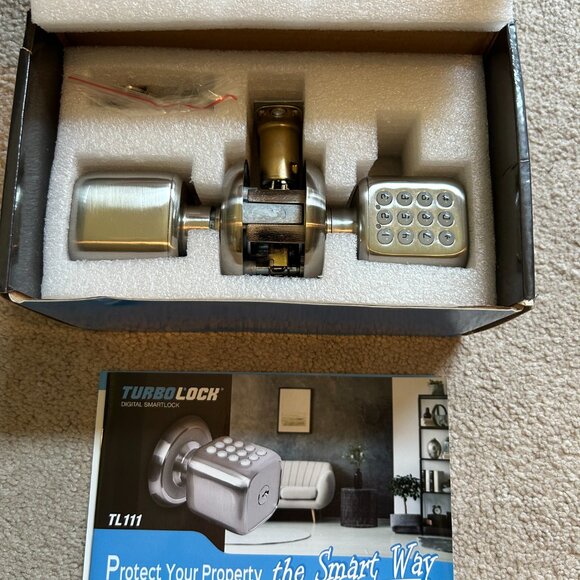 Turbolock Digital Smart lock TL111 NIB - Picture 7 of 7